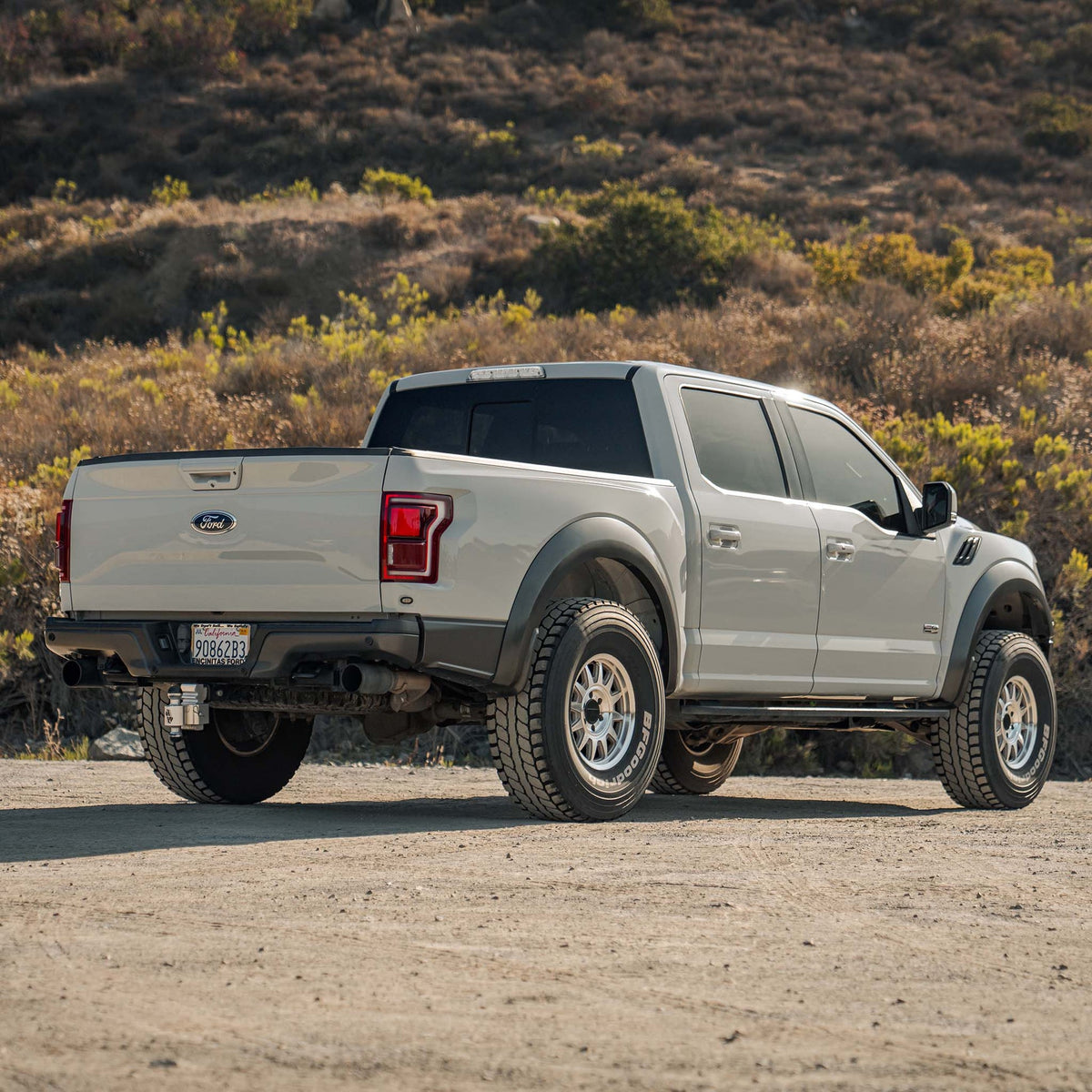 2010–2020 Ford Raptor Dirt King suspension – rear view