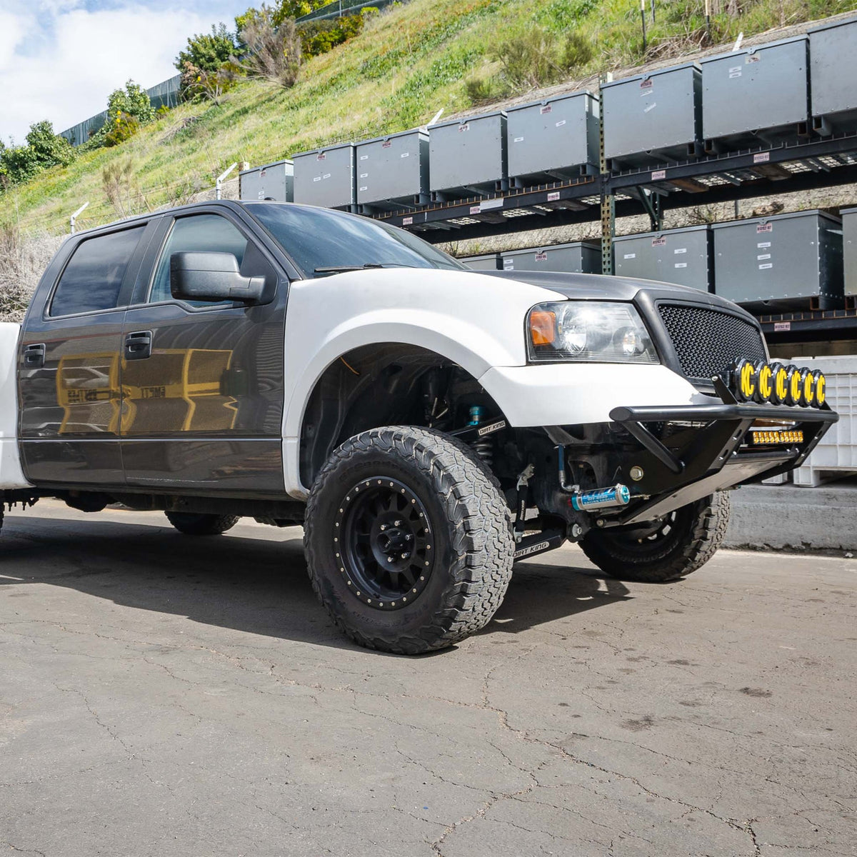2004–2008 Ford F-150 with Dirt King long travel kit