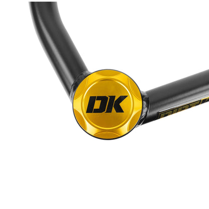 Dirt King upper control arm badge and cap