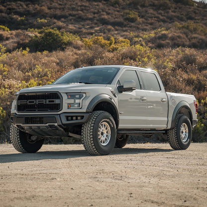 2010–2020 Ford Raptor Dirt King suspension – front view