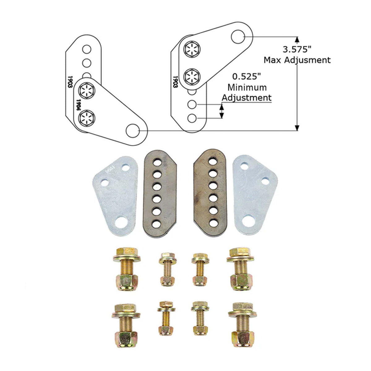 Limit Strap Mounting Kit – view 3