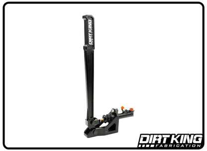 Dirt King Hydraulic Hand Brake Kit in Black with Wilwood master cylinder