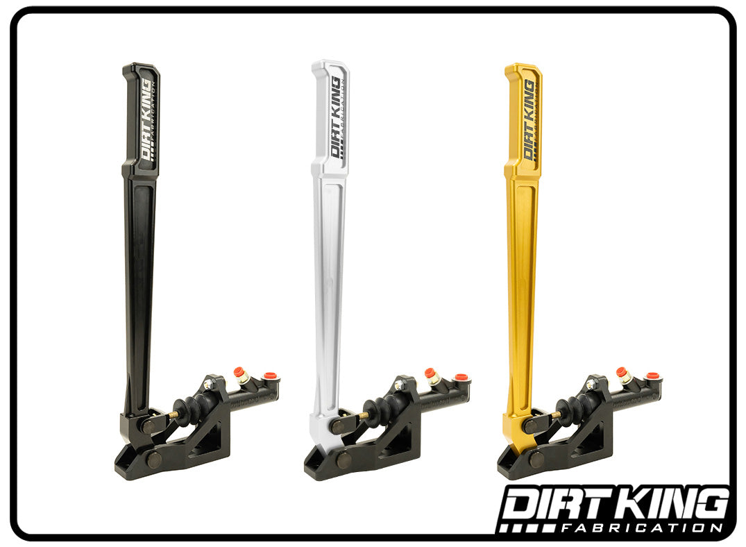 Dirt King Hydraulic Hand Brake Kit in Gold without master cylinder
