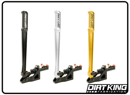 Dirt King Hydraulic Hand Brake Kit in Black without master cylinder
