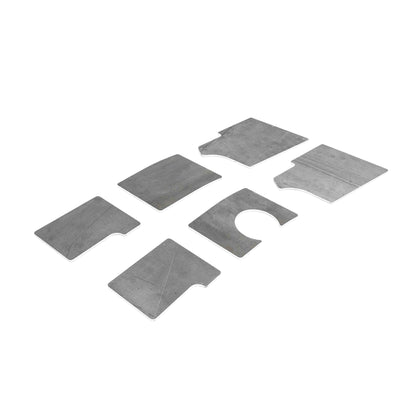 Dirt King Front Frame Plate Kit | 2019–2026 Chevrolet Silverado 1500 / 2019–2026 GMC Sierra 1500