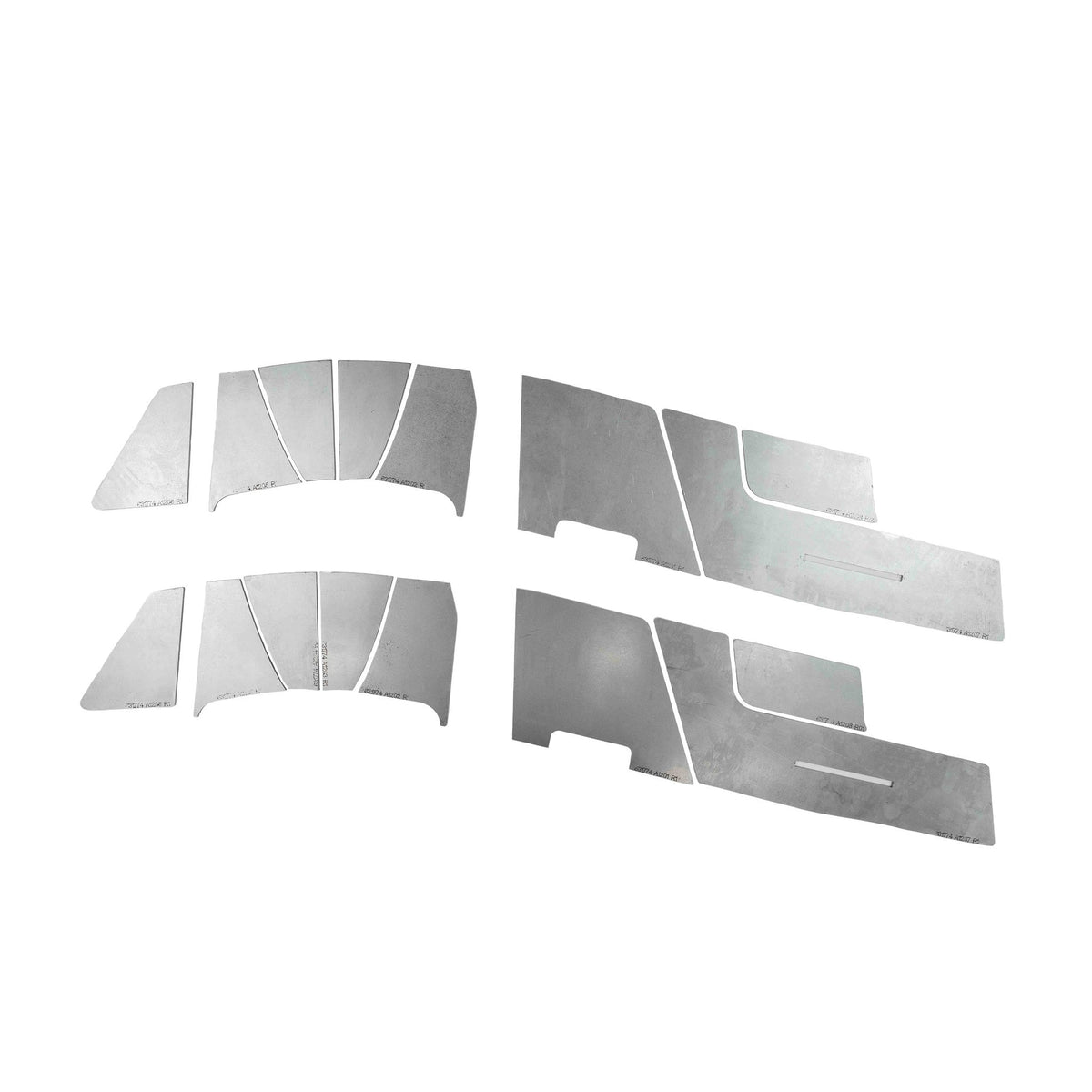 Dirt King DK-631774 front frame plate kit for 2007–2018 Chevrolet Silverado 1500 and GMC Sierra 1500