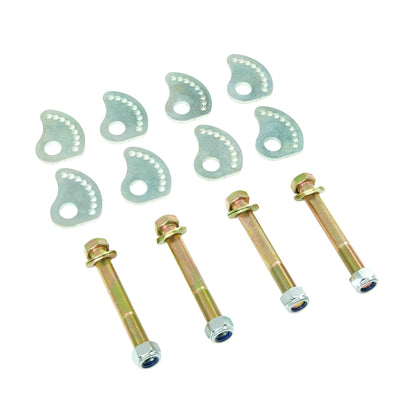 Dirt King lower arm alignment cams for 2019–2026 Silverado and Sierra 1500, 2021–2024 Tahoe and Yukon