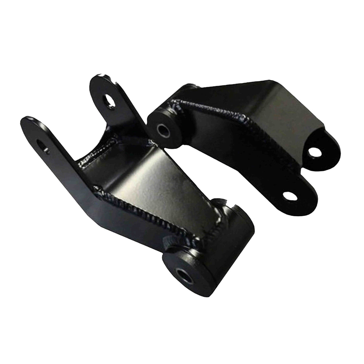 Dirt King Long Travel Shackles for Ford F-150 and Raptor – reverse view