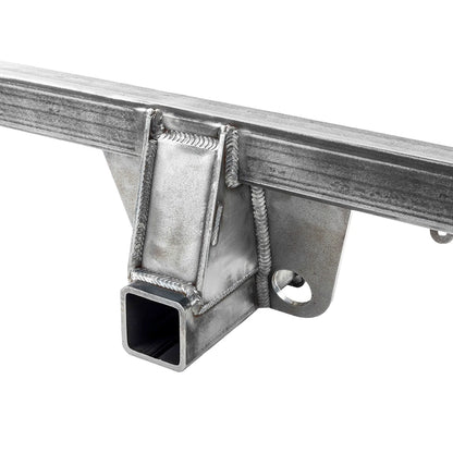 Dirt King Plate Rear Bumper Hitch Receiver for 2009-2018 Ram 1500 2WD/4WD
