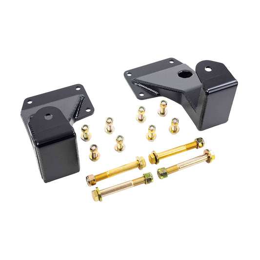 Dirt King Rear Shackle Hangers | 1999–2018 Chevrolet Silverado 1500 / GMC Sierra 1500