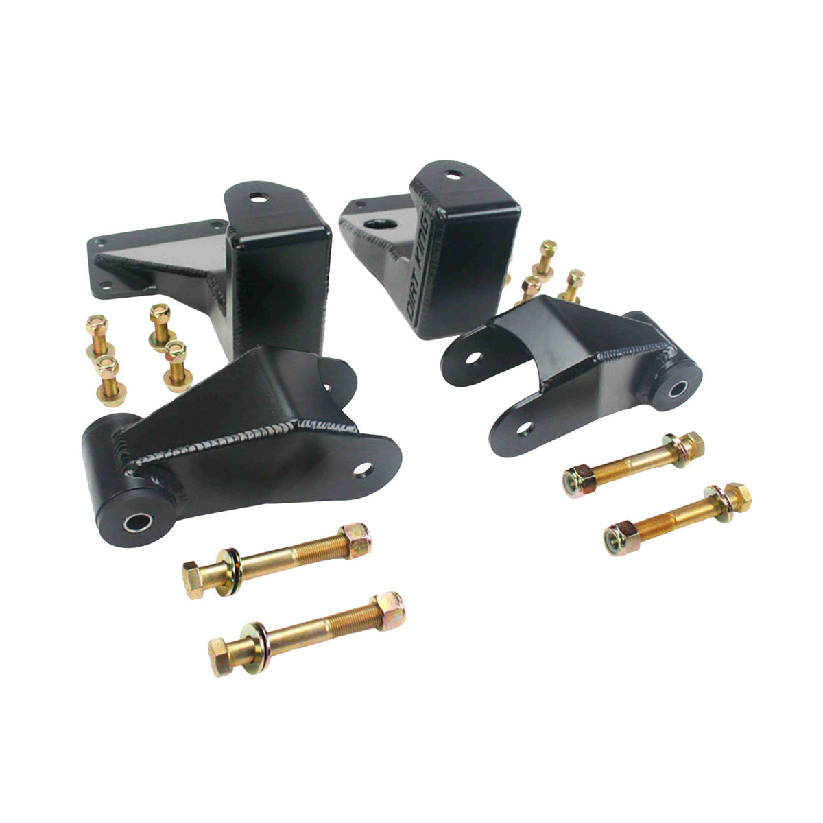 Dirt King Shackle and Hanger Kit | 1999–2018 Chevrolet Silverado 1500 / 1999–2018 GMC Sierra 1500
