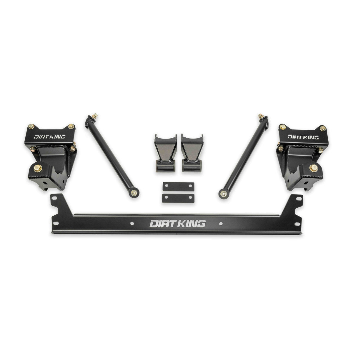 Dirt King Tacoma shackle and hanger kit — main view