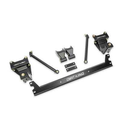 Dirt King Tacoma shackle and hanger kit — side view