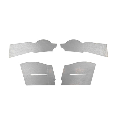 Dirt King Front Frame Plate Kit | 2005–2023 Toyota Tacoma / 2010–2024 Toyota 4Runner