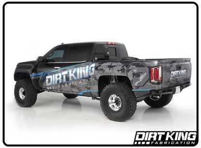 Dirt King Plate Rear Bumper | 2007–2018 Chevrolet Silverado 1500 / GMC Sierra 1500 – product view 2