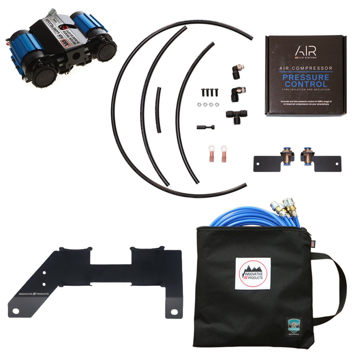 Jeep JL and JT 4-Tire Air System with ARB Twin Compressor