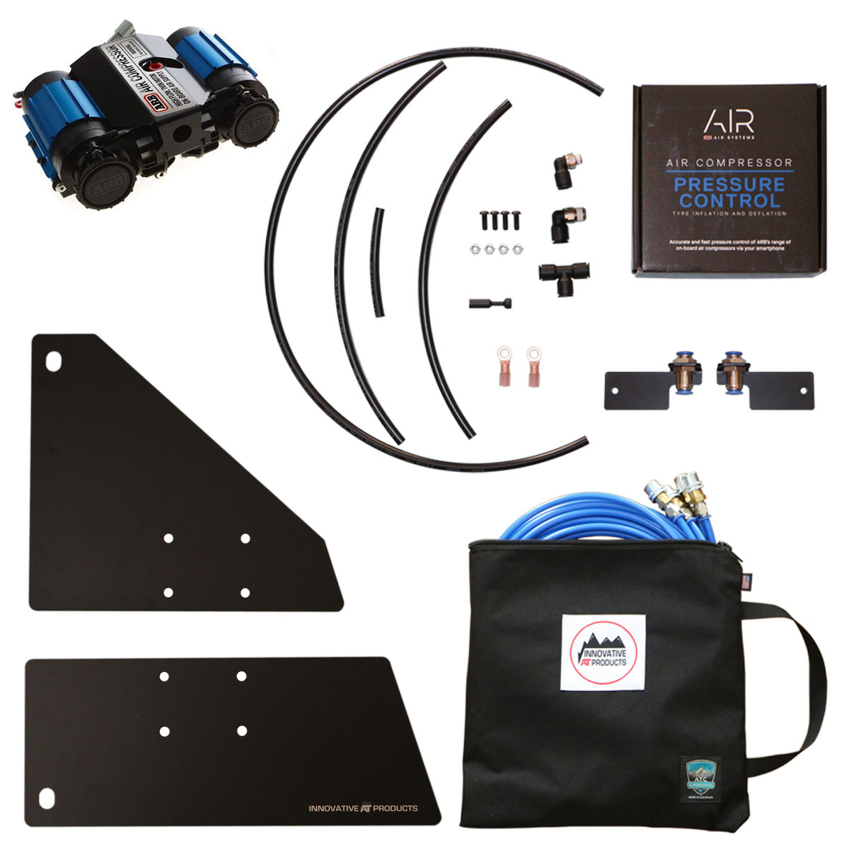 Jeep JL and JT 4-Tire Air System with ARB Twin Compressor