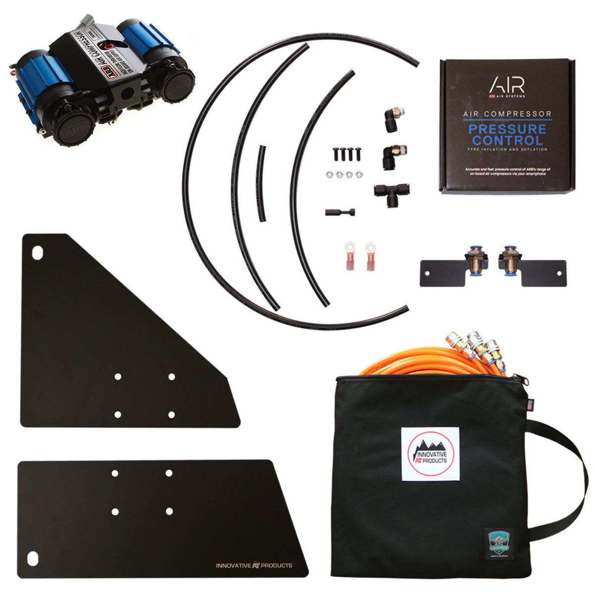 Jeep JL and JT 4-Tire Air System with ARB Twin Compressor
