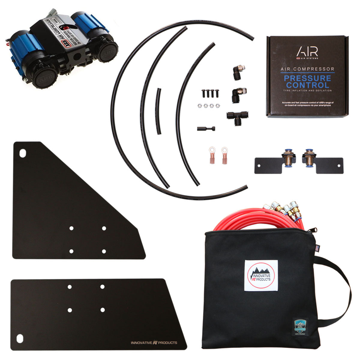 Jeep JL and JT 4-Tire Air System with ARB Twin Compressor
