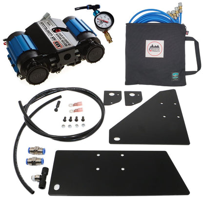 Jeep JL and JT 4-Tire Air System with ARB Twin Compressor