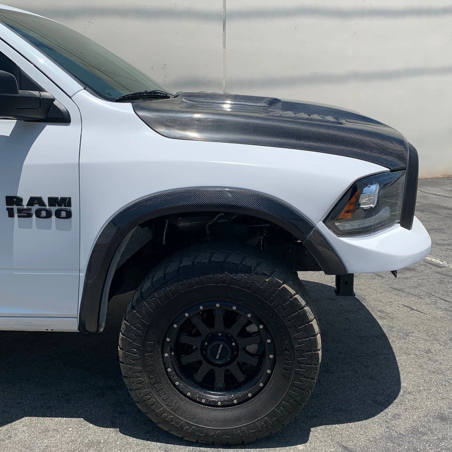 2009-2018 Ram 1500 / 2019-2024 Ram 1500 Classic TRX Style Fiberglass Body Kit | ADV Fiberglass