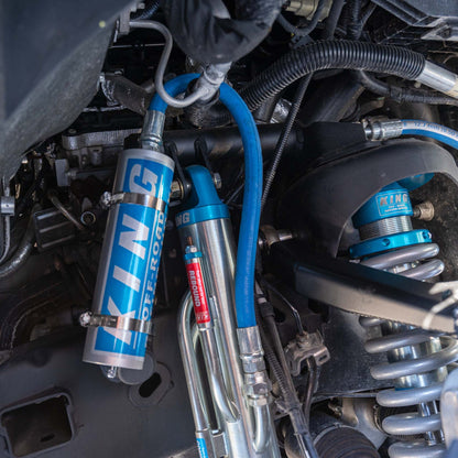 Dirt King Bypass Shock Hoop Kit installed on 2004–2020 Ford F-150