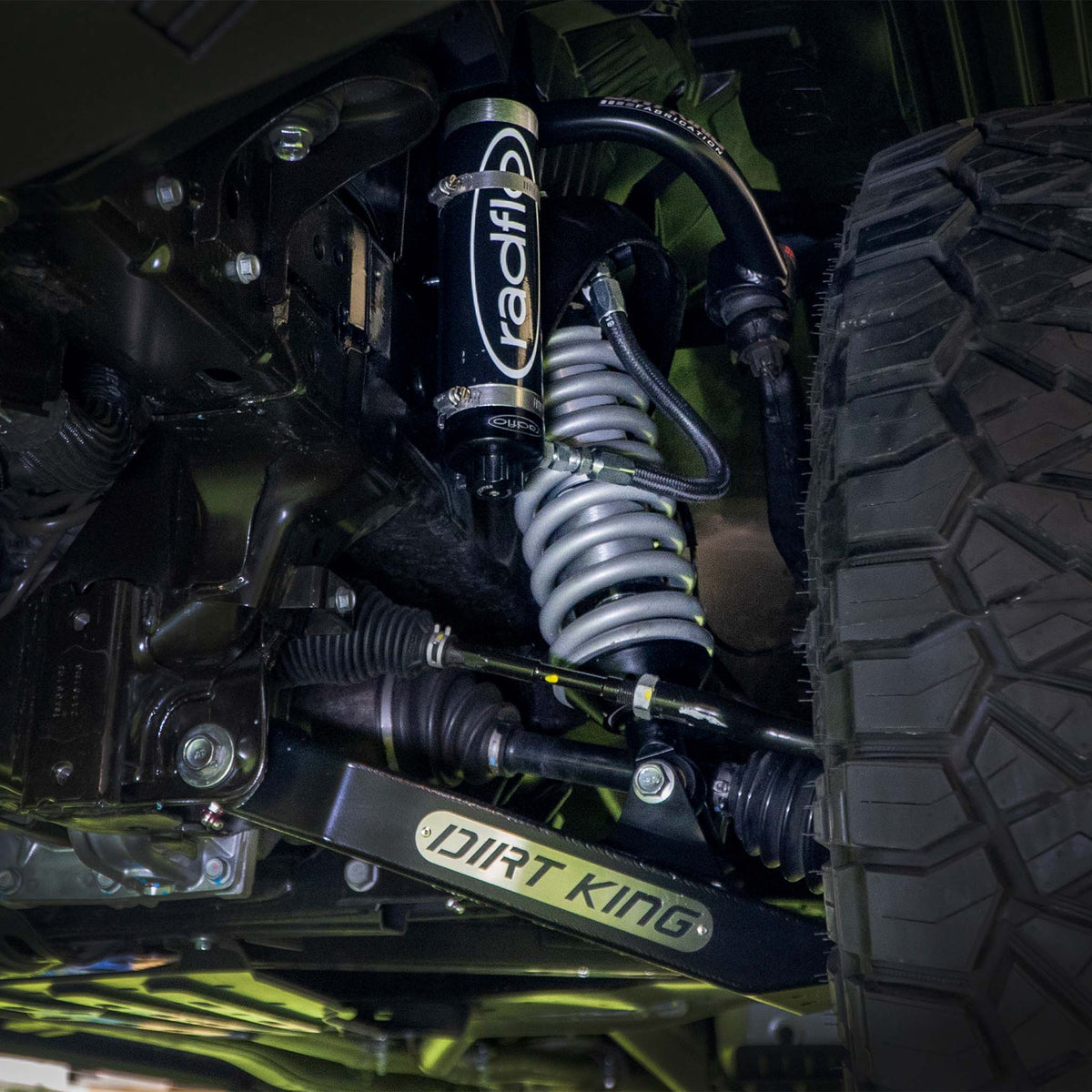 Dirt King Mid Travel Kit | 2004–2023 Nissan Titan – view 3