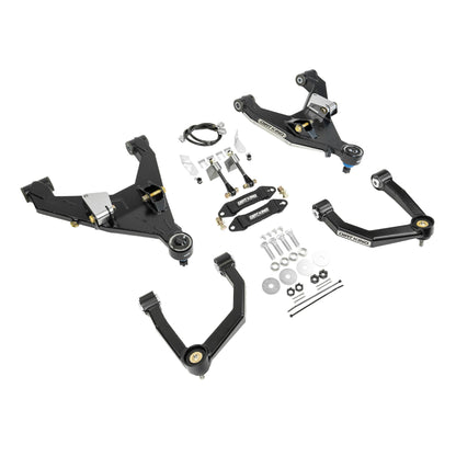 Dirt King 2005–2023 Toyota Tacoma +2 inch long travel kit — angle view
