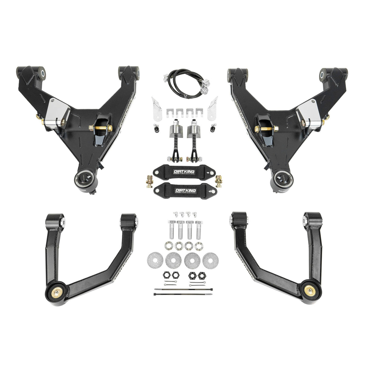 Dirt King 2005–2023 Toyota Tacoma +2 inch long travel kit — main view