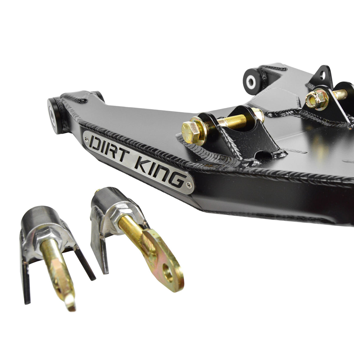 Dirt King Toyota Tacoma long travel kit — suspension detail