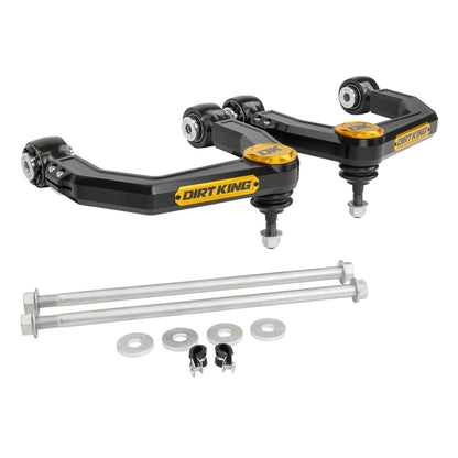 Dirt King billet upper control arms for 2005–2023 Toyota Tacoma