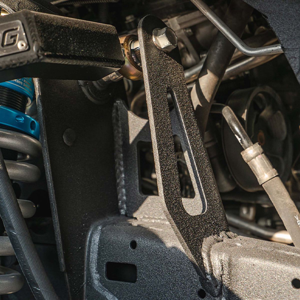 Dirt King Upper Arm Double Shear Kit installed on 2005–2023 Toyota Tacoma