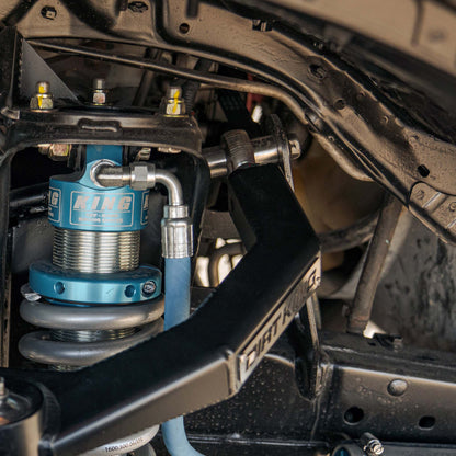 Dirt King Upper Arm Double Shear Kit installed view for Toyota Tacoma