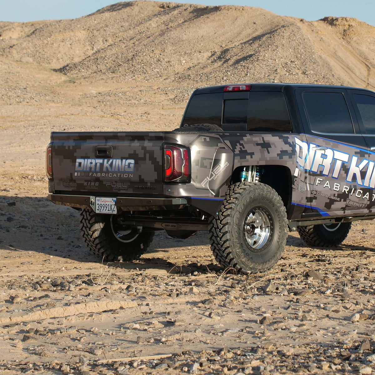 Dirt King Plate Rear Bumper installed — exterior detail 2