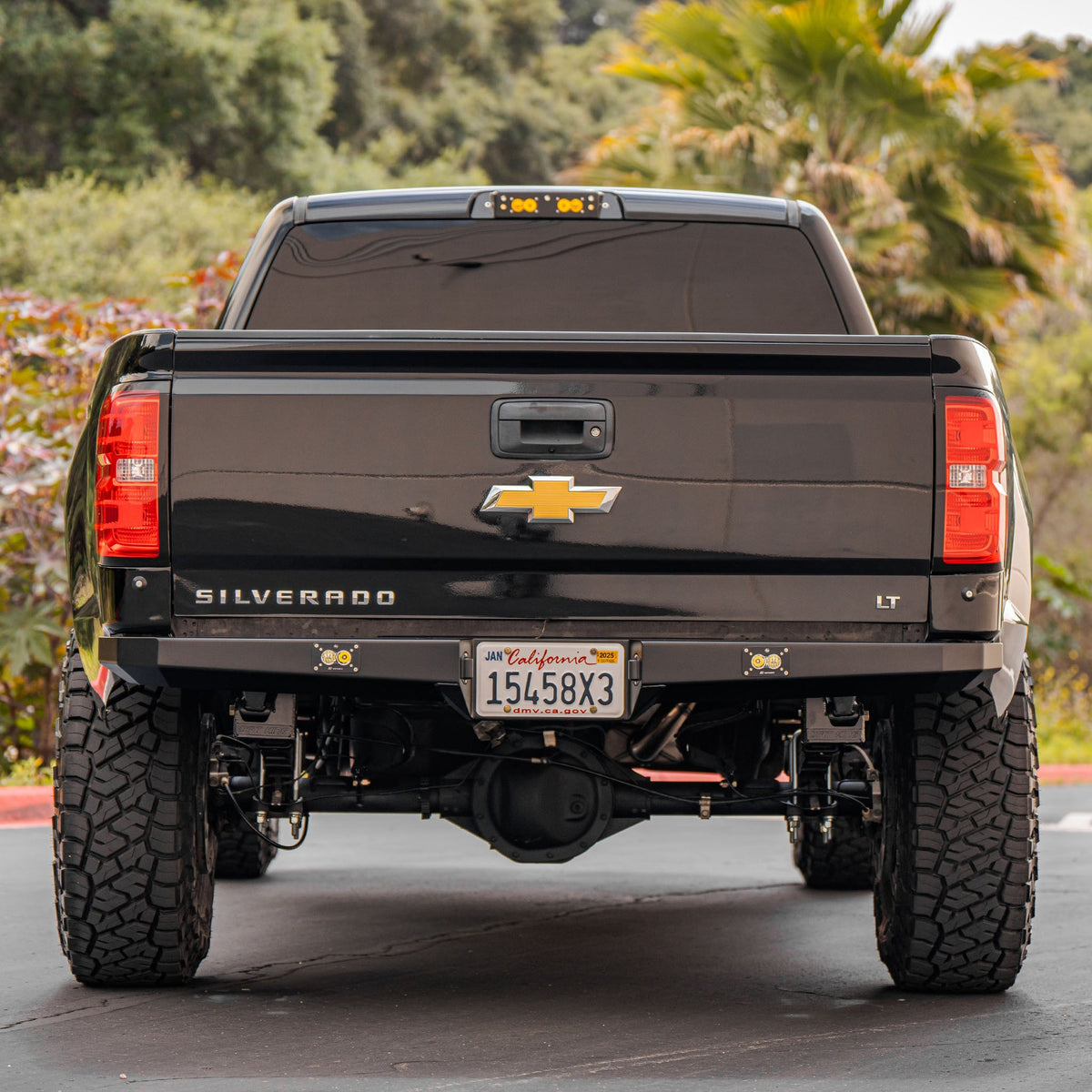 Dirt King Plate Rear Bumper installed — exterior view 7