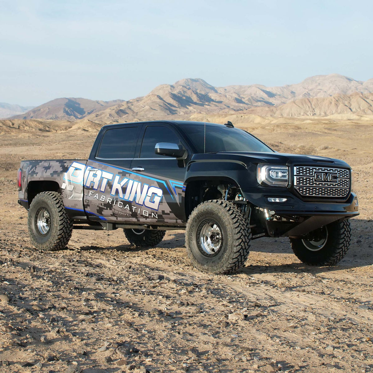 Dirt King Long Travel Race Kit GMC Sierra exterior view