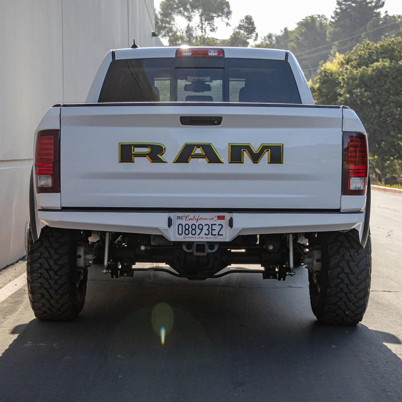 Dirt King Plate Rear Bumper | 2009-2024 RAM 1500 Classic (DS) 2WD/4WD