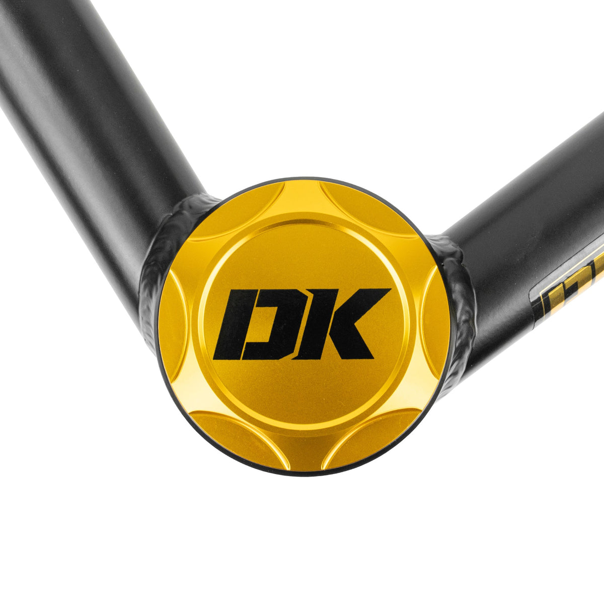 Dirt King 4130 upper control arms – ball joint cap detail