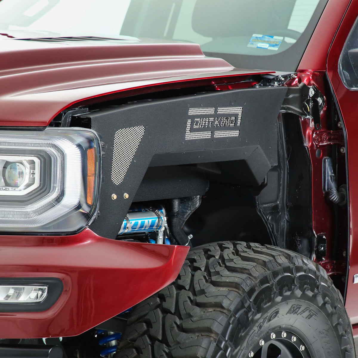 Dirt King Oversized Front Wheel Wells | 2014–2018 Chevrolet Silverado 1500 / 2014–2018 GMC Sierra 1500 – view 6