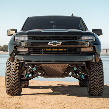 Dirt King Prerunner Front Bumper installed — front view