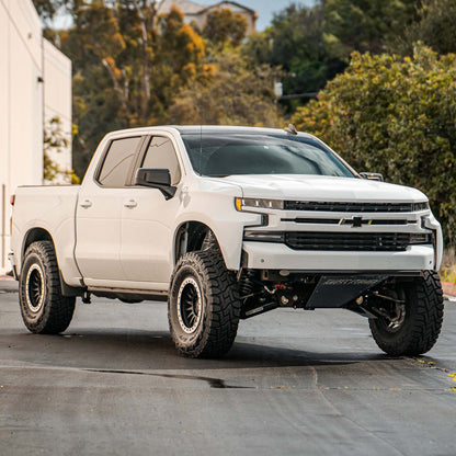 Dirt King Prerunner Front Bumper installed — exterior detail