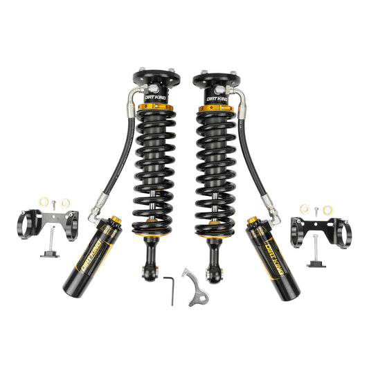 Dirt King 2.5 Coilovers | DCA Remote Reservoir | 2022–2026 Toyota Tundra