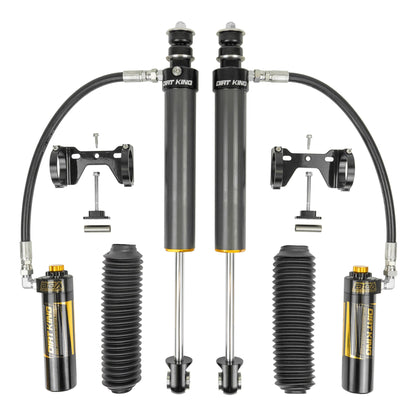 Dirt King 2.5 Smooth Body Shocks | DCA Remote Reservoir | 2022–2026 Toyota Tundra