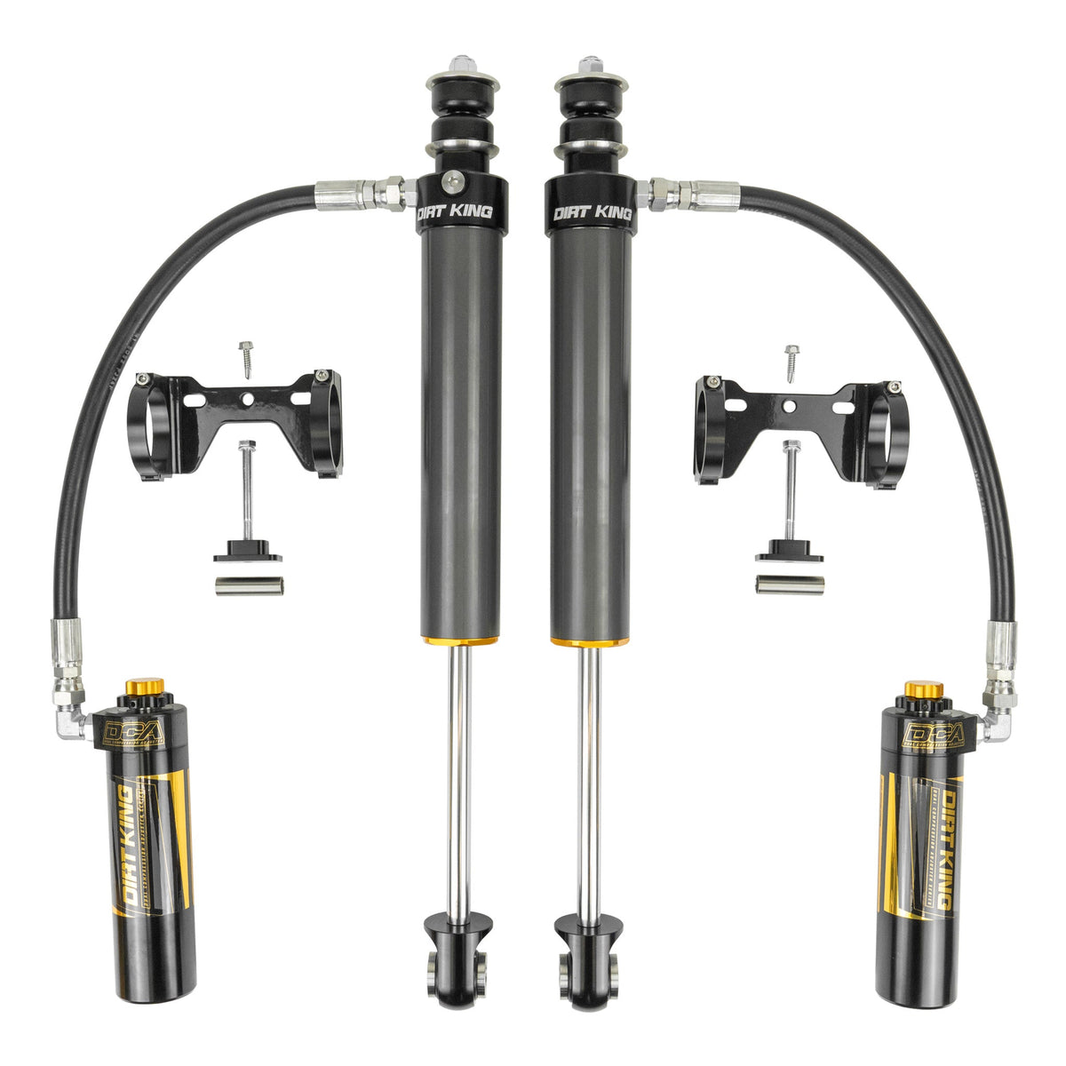 Dirt King 2.5 Smooth Body Shocks | DCA Remote Reservoir | 2022–2026 Toyota Tundra – view 2