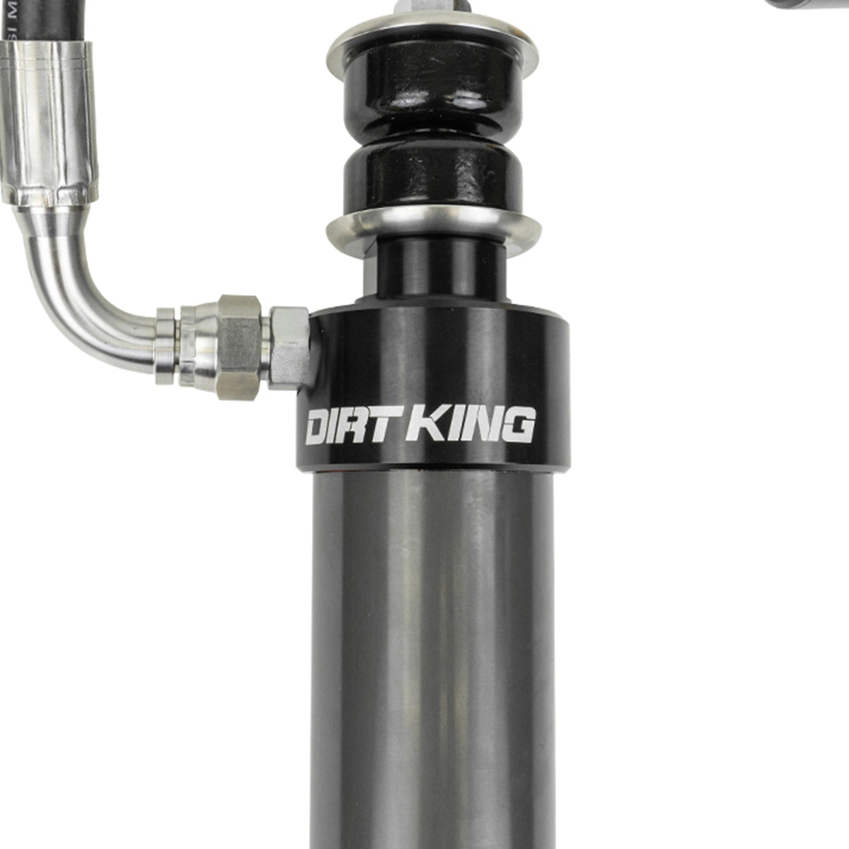 Dirt King Tacoma DCA rear shock logo detail