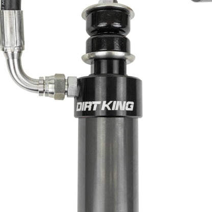 Dirt King Tacoma DCA rear shock logo detail