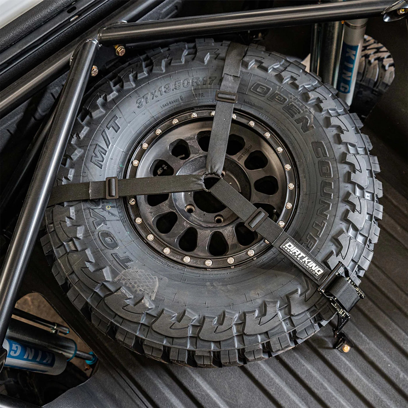 3 Way Spare Tire Strap & Mounts