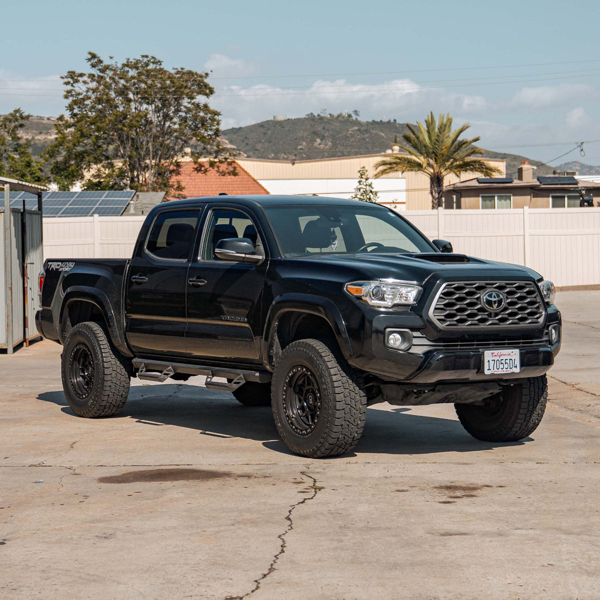 Toyota Tacoma equipped with Dirt King 2.5 DCA coilovers