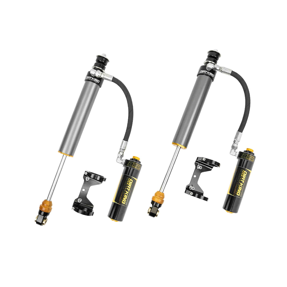 Dirt King 2.5 DCA rear shocks with remote reservoirs