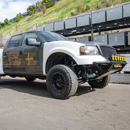 2004–2008 Ford F-150 with Dirt King long travel kit